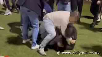 Disturbing brawl breaks out at family fireworks event in Sydney's Northbridge with bus drivers ordered: Do NOT stop here