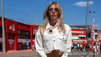 Bonnie Blue defies Premier League stadium ban after being kicked out for offering to 'pleasure' fans at a game