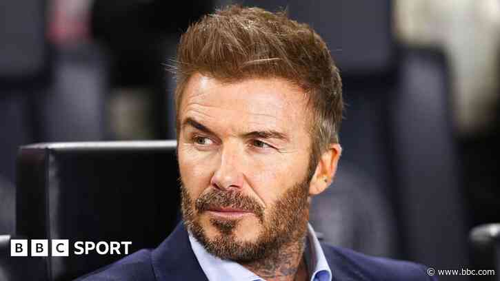 Beckham tells Minnesota United to &#39;show a little respect&#39;