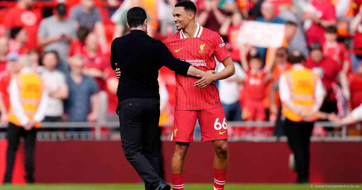 What Mikel Arteta told Trent Alexander-Arnold and Liverpool team-mates after Anfield boos