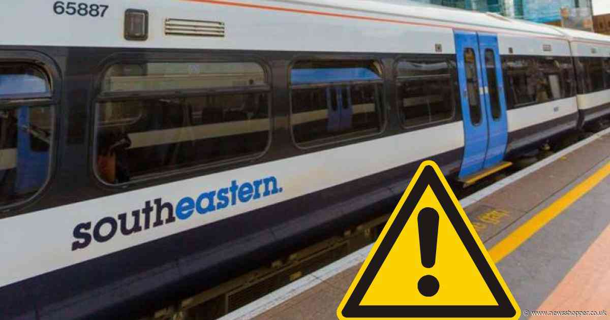 The Southeastern trains cancelled, diverted, or replaced by buses this week