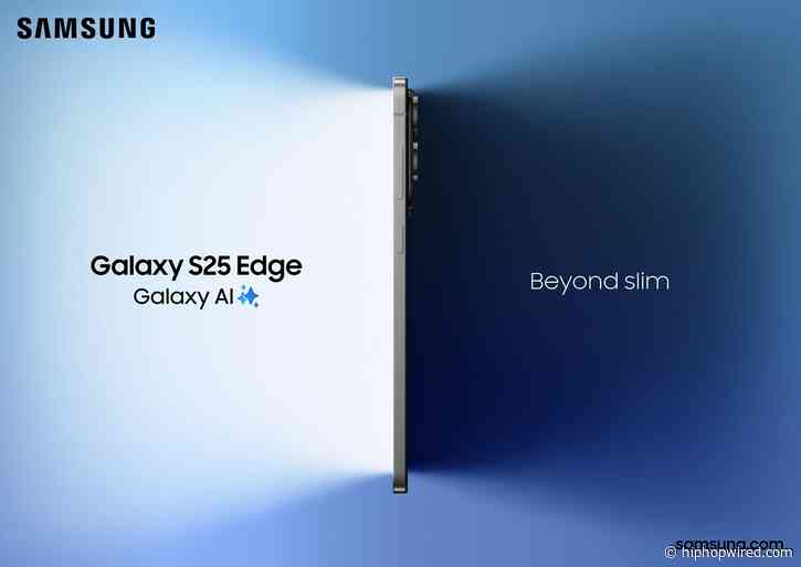 Samsung Drops Super Thin Galaxy S25 Edge Smartphone