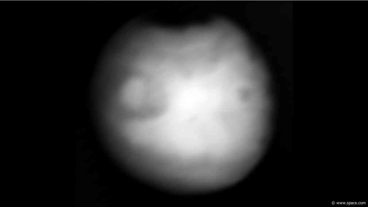NASA's Europa Clipper probe snaps ghostly thermal portrait of Mars en route to Jupiter