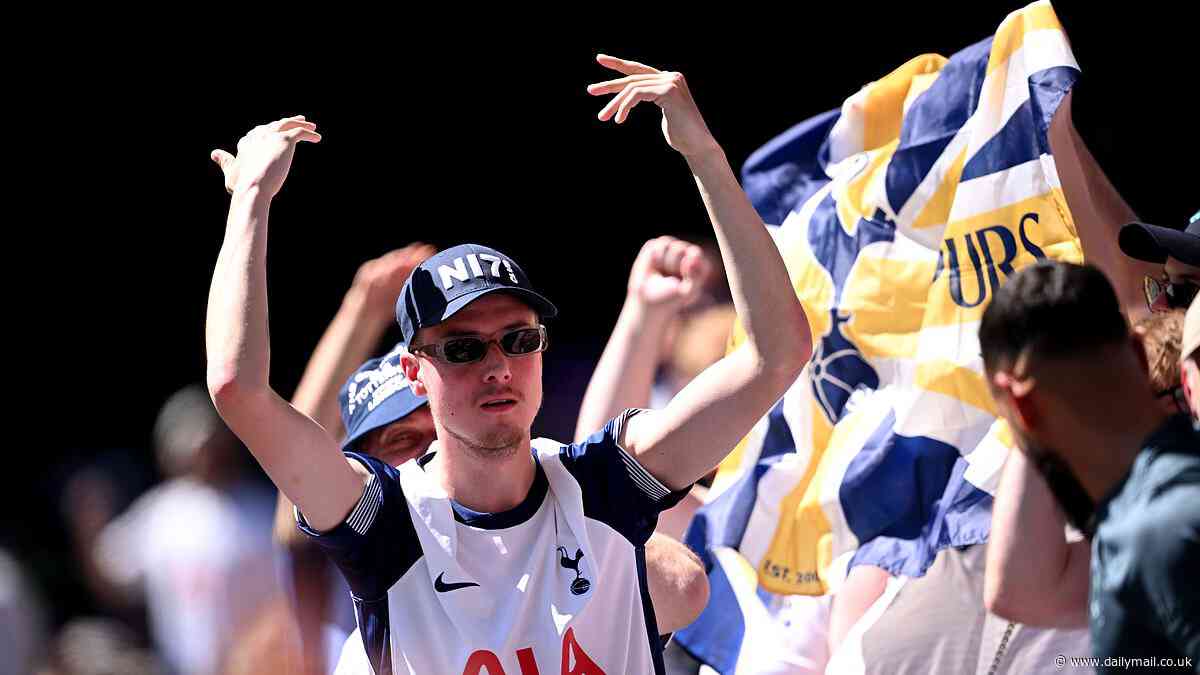 Tottenham fans expected to greatly outnumber Man United supporters in Bilbao - with around 15,000 believed to be travelling to the Europa League final without tickets