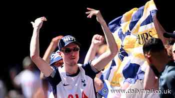 Tottenham fans expected to greatly outnumber Man United supporters in Bilbao - with around 15,000 believed to be travelling to the Europa League final without tickets