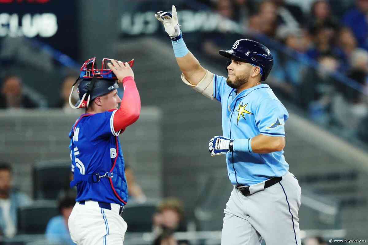 Junior Caminero's ninth inning grand slam lifts Rays over Jays 11-9