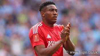 Reports: Forest's Awoniyi placed in induced coma