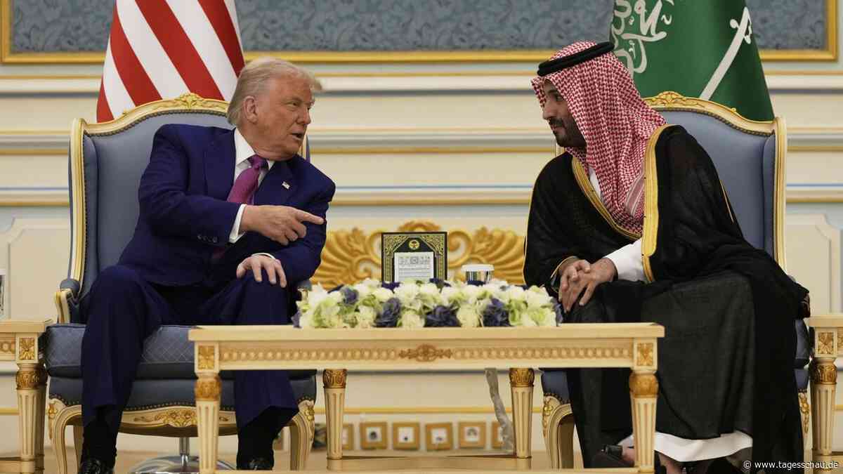 Trump und bin Salman: Gut fürs Geschäft