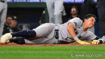 After fracturing ankle, Yanks' Cabrera put on IL