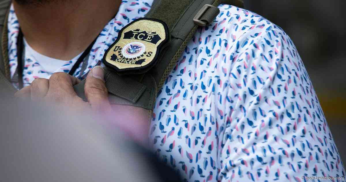 ICE says it deported more than 500 people in the Houston area in one week