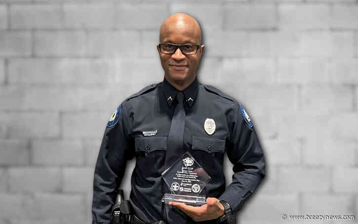 Kosciusko Police Officer Nash Receives “Top Cop” Award