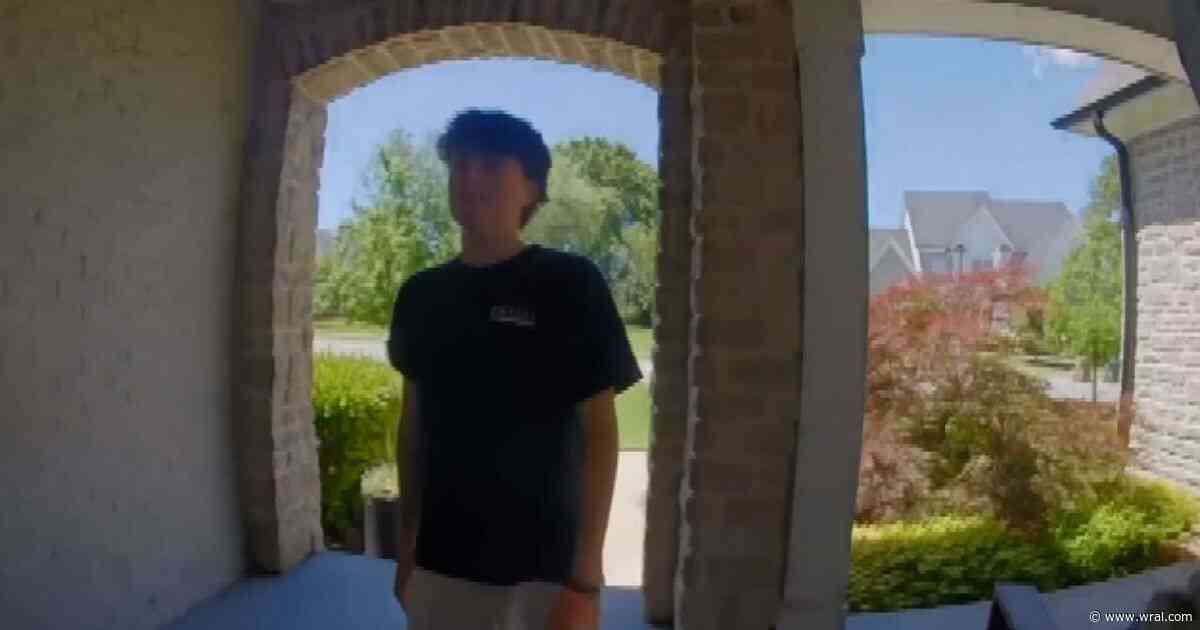 Doorbell camera captures intruders using keycode to enter Cary home for sale