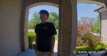 Doorbell camera captures intruders using keycode to enter Cary home for sale