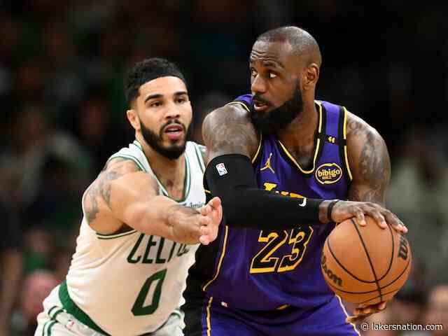Lakers News: LeBron James Offers Prayers To Celtics’ Jayson Tatum After Leg Injury