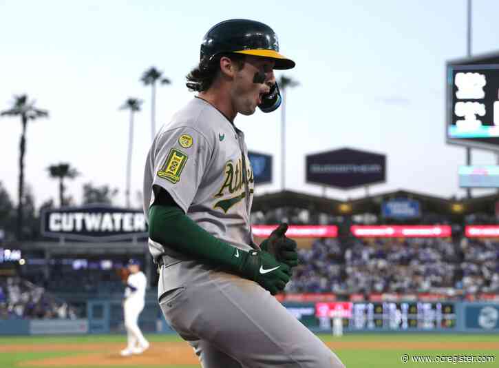 Jacob Wilson makes himself at home as A’s crush Dodgers
