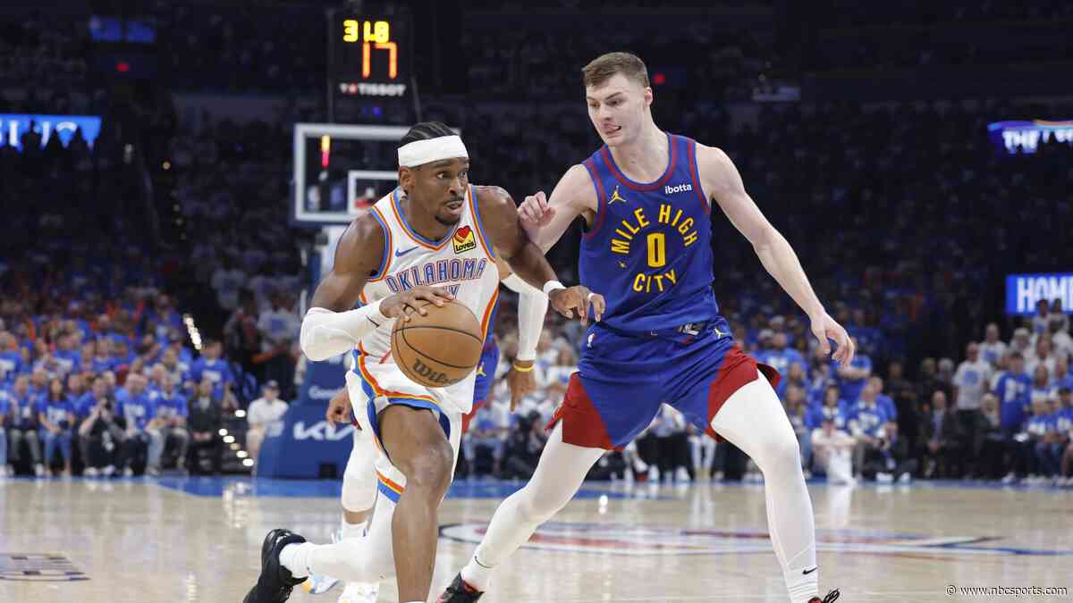 Gilgeous-Alexander scores 31 as Thunder beat Nuggets 112-105 and take 3-2 lead in West semifinals
