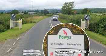 Speed limit cut to border A road - but only on English side