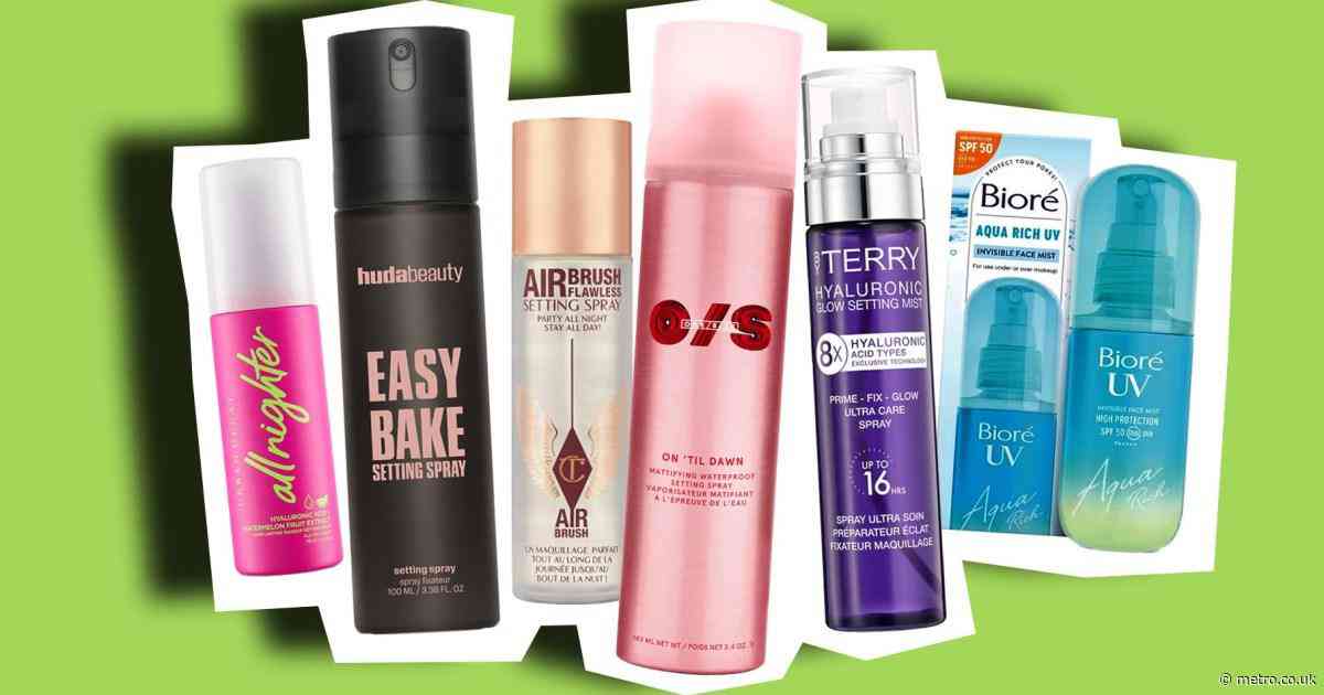 These setting sprays keep your makeup flawless – even when it’s hot!