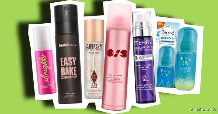 These setting sprays keep your makeup flawless – even when it’s hot!