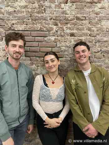 Amber Groeneweg, Mike Versluis en Sander de Jonge in de Schepping over hun journalistieke theatervoorstelling 'Me, Myself & AI'