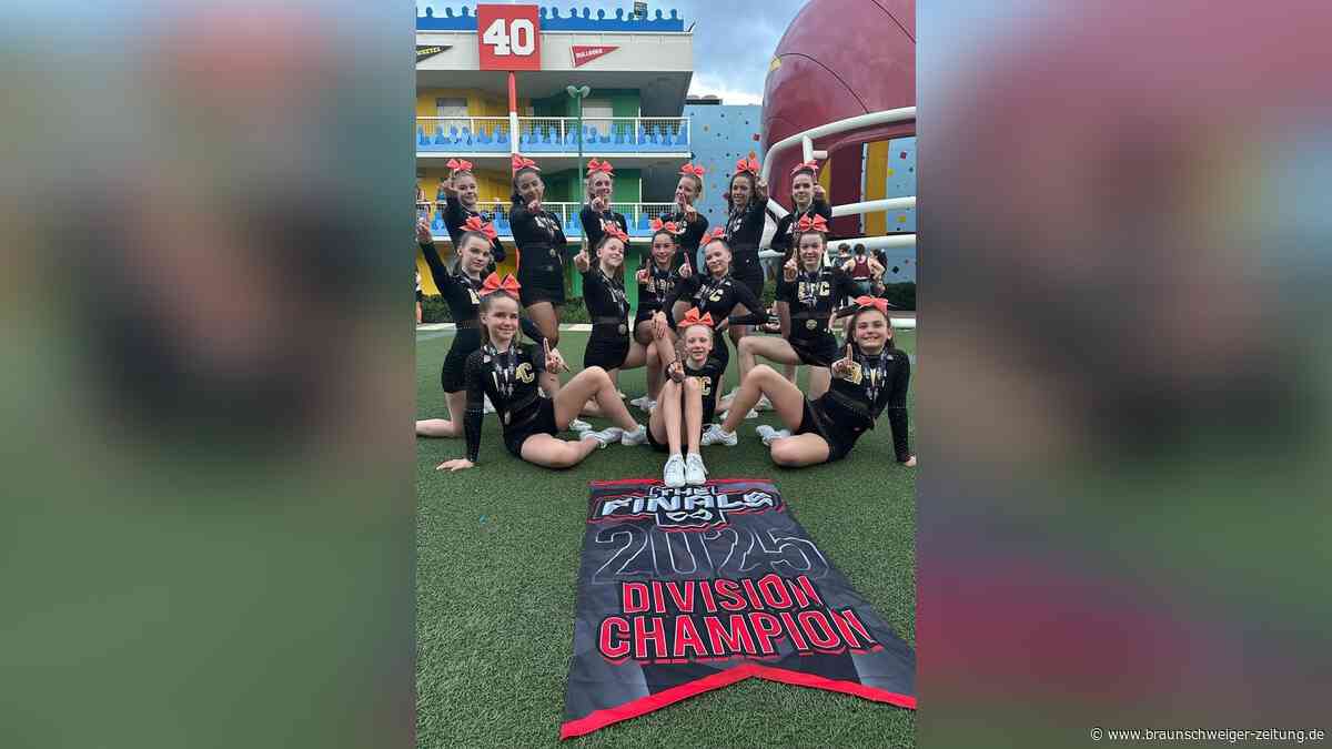 Gifhorner Cheerleader auf Reisen: In Orlando gelingt der ganz große Wurf
