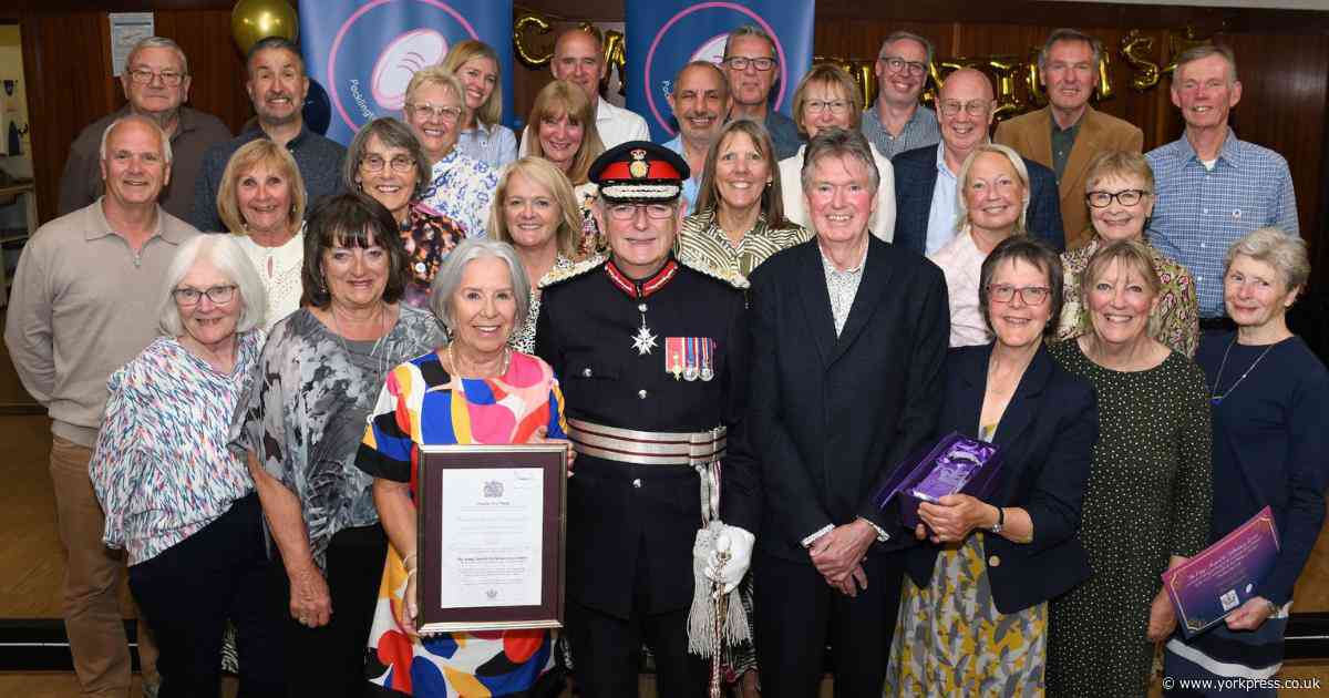 Pocklington rugby charity given King's Award for Voluntary Service