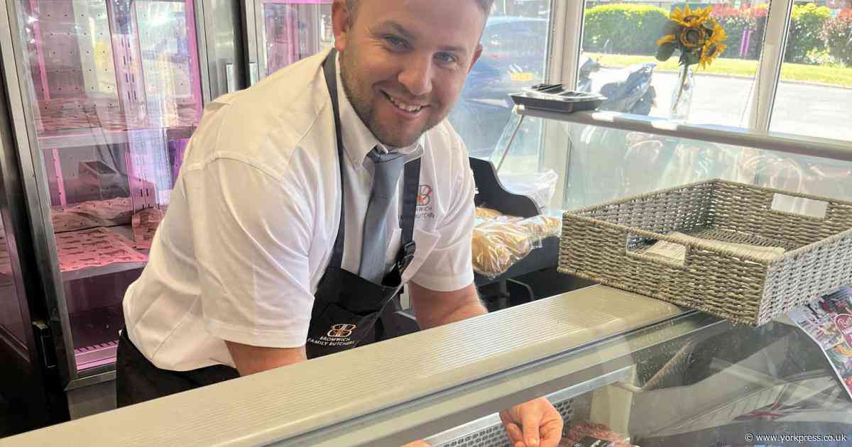 Butcher who opened business days after becoming dad in Press Awards