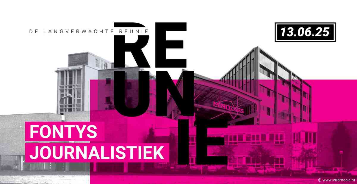 Aanmelden voor reünie Fontys Journalistiek