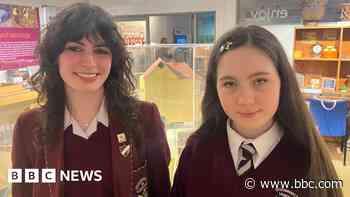 Schoolgirls step back in time with their own toy museum