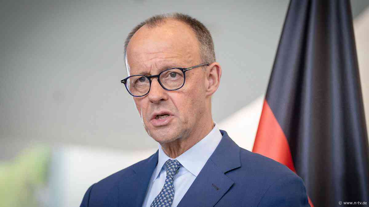 "Gewaltige Kraftanstrengung": Friedrich Merz appelliert an deutsche Leistungsbereitschaft