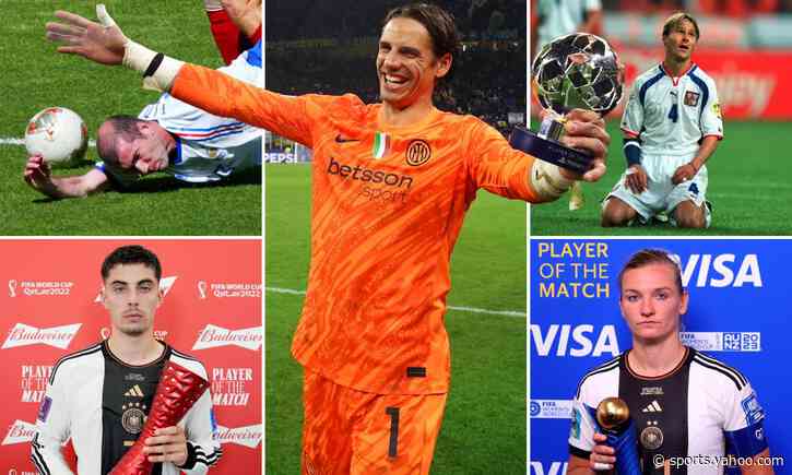 ‘I don’t know why I got the trophy’: football’s unusual player-of-the-match awards