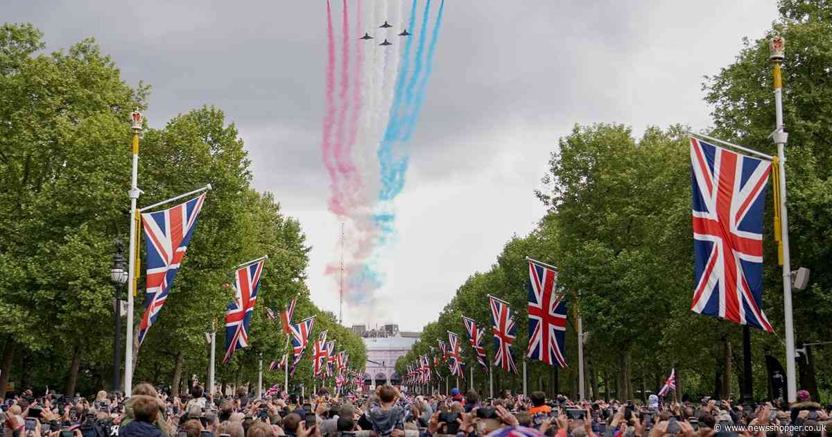 The exact date you can next see the Red Arrows in London this year