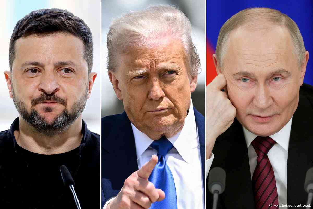 Ukraine-Russia war latest: Zelensky says Trump needs to realise Putin ‘lies’ to him ahead of Turkey talks