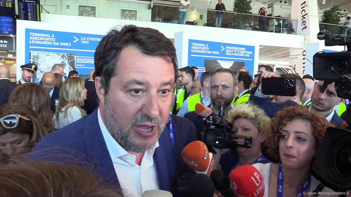 Salvini: “Russia-Ucraina? Spero che nei palazzi europei non si voglia boicottare il percorso di pace”