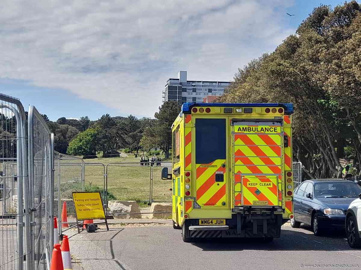 'Unexplained' death on Bournemouth clifftop