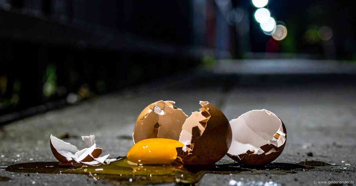 Eiergooier slaat wéér toe in dit dorp: de volgende dag staat de politie op de stoep, maar hij krijgt geen straf