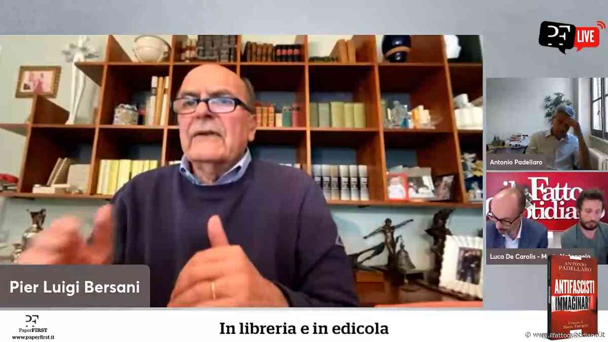 Bersani: “Meloni è peggio di Berlusconi, lei e i suoi hanno voglia di rivincita”. E si lancia in metafore cult