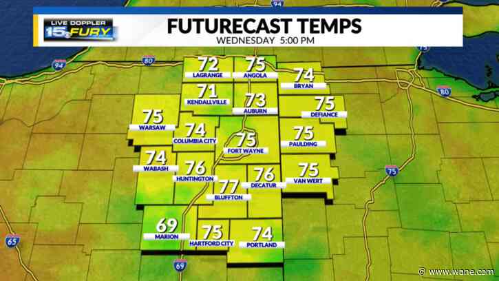 Fog this morning with more rain on the way today
