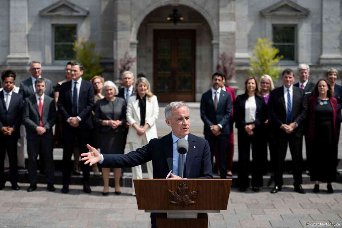 Prime Minister Carney holds his first meeting with new cabinet this morning