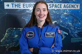 Astronaut who could be first Brit on moon reveals intense training - and how to use loo in space