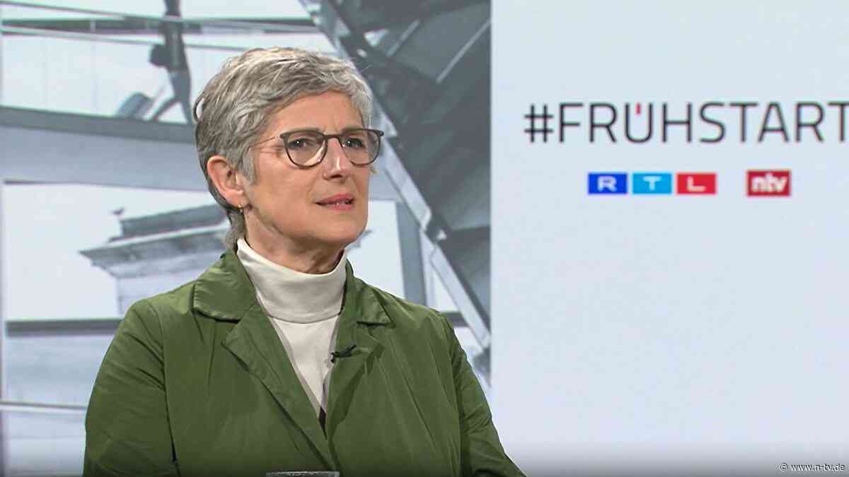 Grüne im ntv Frühstart: Haßelmann rechnet mit Merz ab: "Ziemlicher Fehlstart"