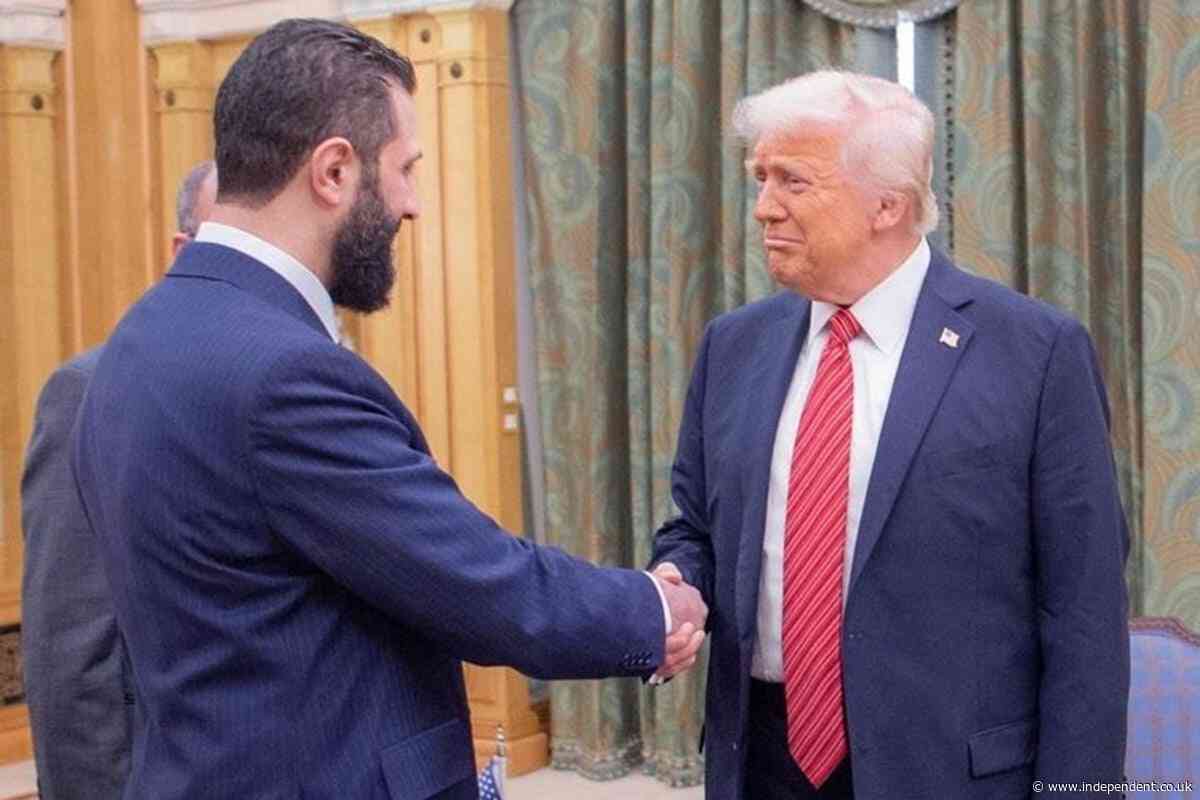 Trump says ‘it was an honor’ to lift Syrian sanctions after meeting president in Middle East visit: Live