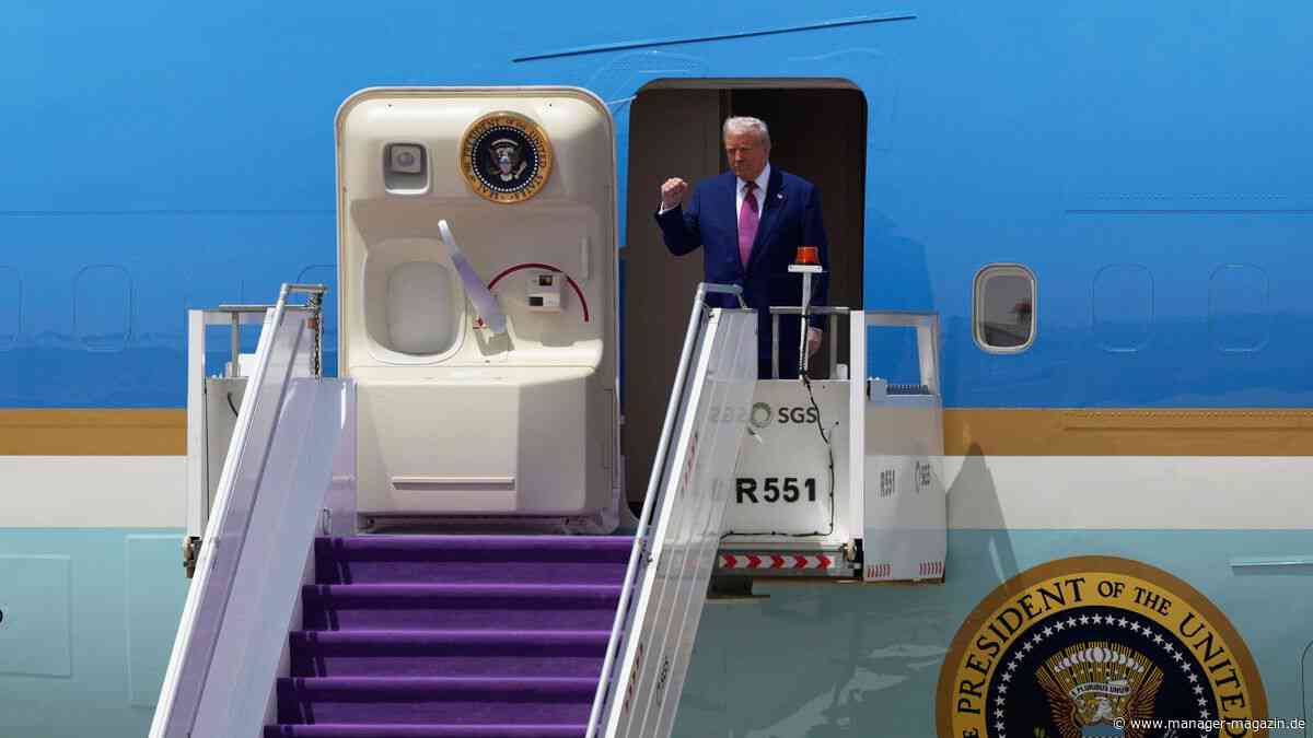 Donald Trump: Luxusflieger aus Katar sorgt für Unmut bei Anhängern