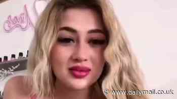 Horrifying moment TikTok influencer Valeria Márquez, 23, is shot dead by motorbike-riding gunman while live streaming to her followers at beauty salon