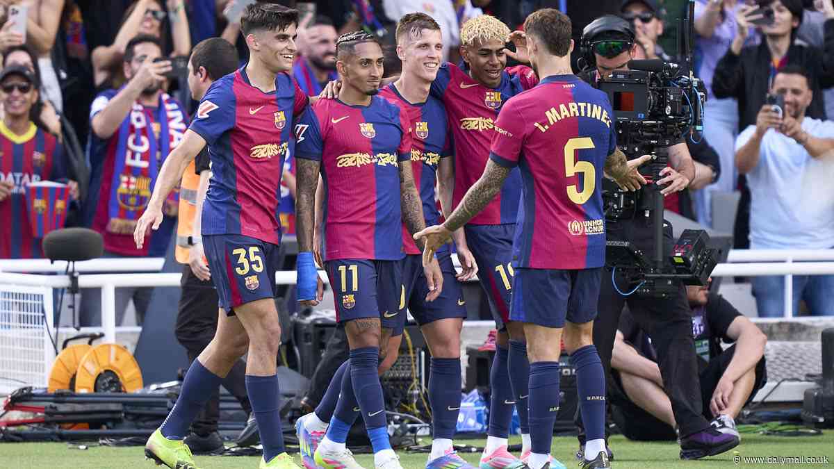 Revealed: Barcelona name list of EIGHT players who could leave in the summer as Premier League clubs handed major transfer boost