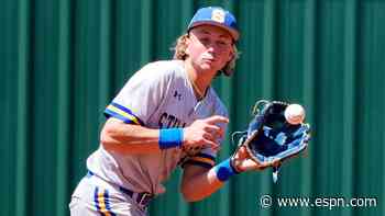 Updated 2025 MLB draft rankings: Top 150 prospects -- and a mini-mock draft