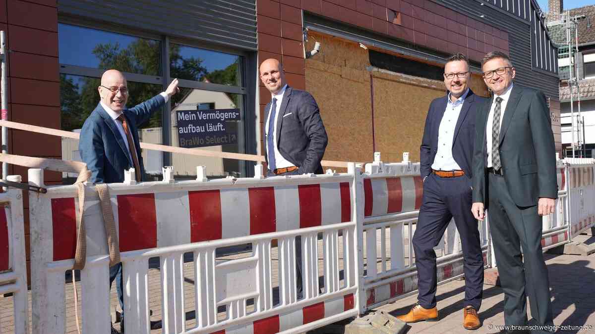 Volksbank Brawo: Wiederaufbau der Filiale in Lengede hat begonnen