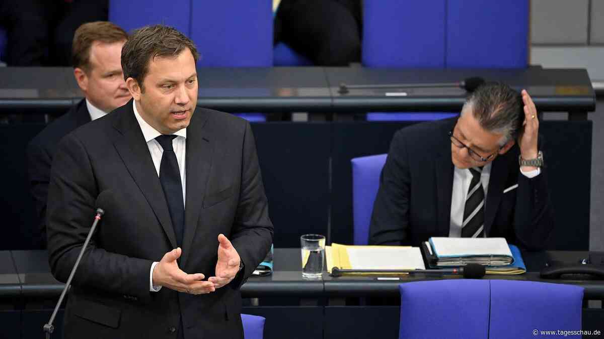 Liveblog: ++ Nationale Notlage wurde laut Klingbeil nicht ausgerufen ++
