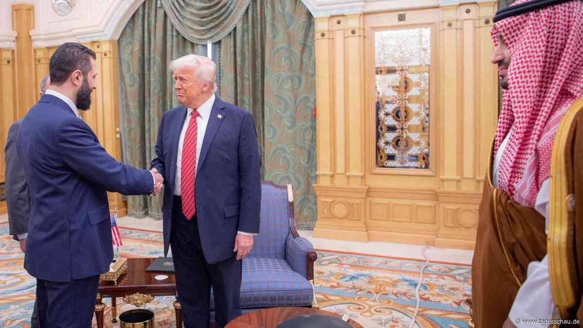 Trump fordert Syrien zur Anerkennung Israels auf