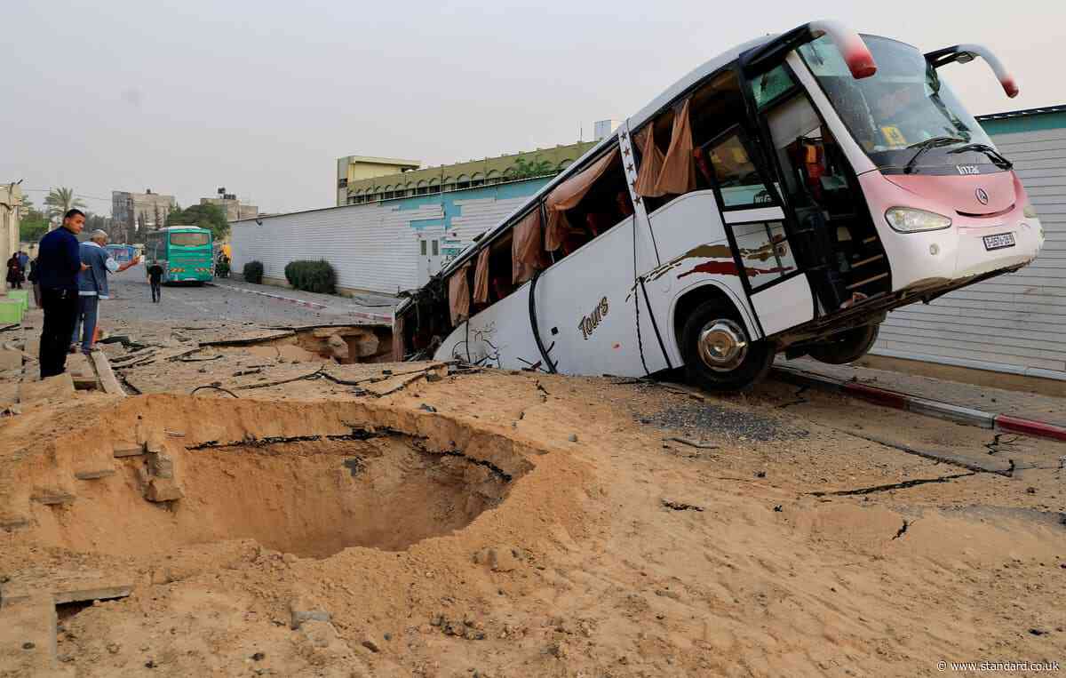 Dozens dead 'including 22 children' as Israel launches wave of strikes on Gaza hospitals